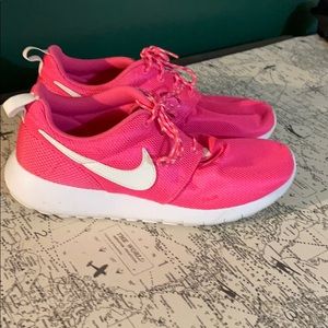 Pink Nike Roshes